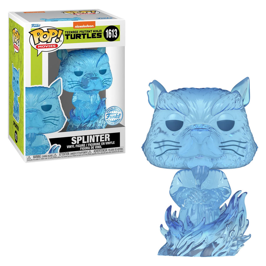 FUNKO POP MOVIES TEENAGE MUTANT NINJA TURTLES EXCLUSIVE - SPLINTER 1613 BRINDE