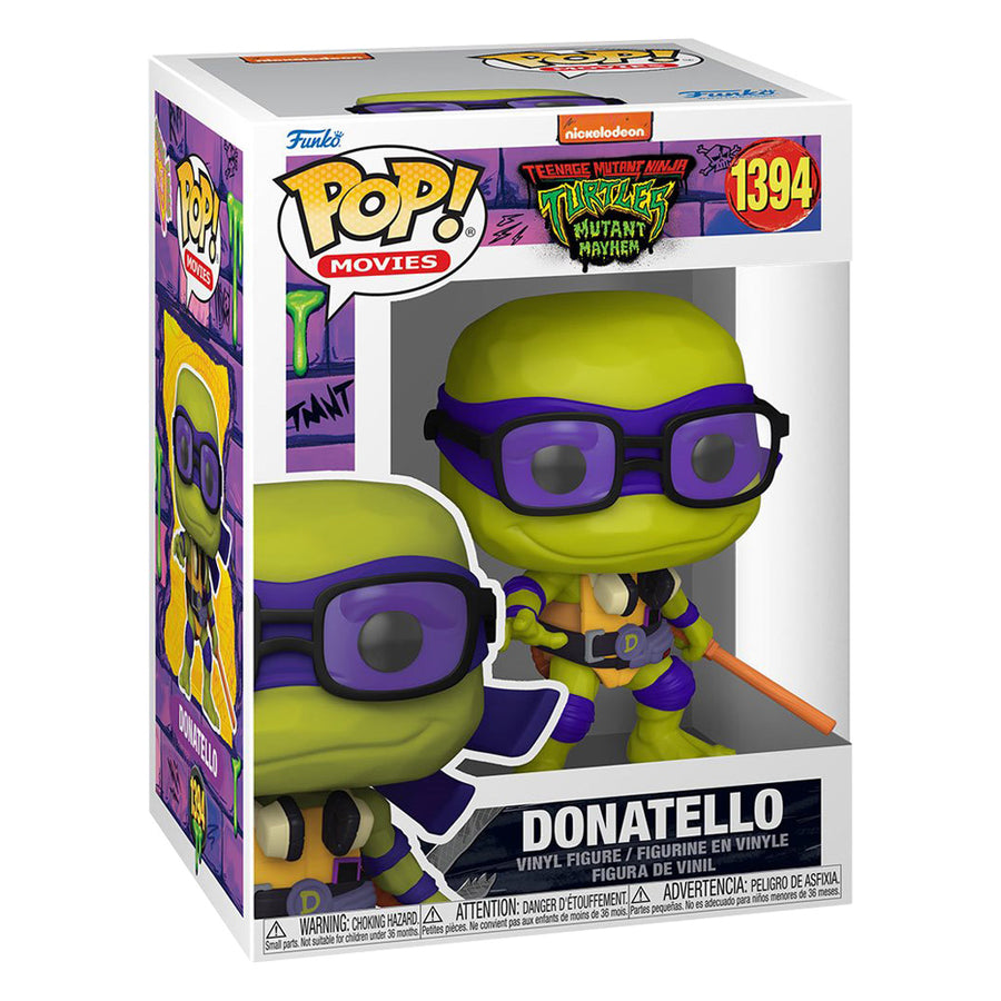 FUNKO POP MOVIES TEENAGE MUTANT NINJA TURTLES: MUTANT MAYHEM - DONATELLO 1394