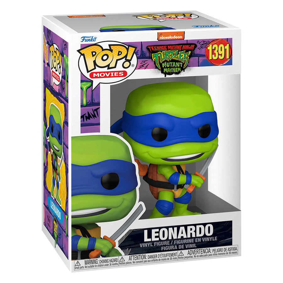 FUNKO POP MOVIES TEENAGE MUTANT NINJA TURTLES: MUTANT MAYHEM - LEONARDO 1391