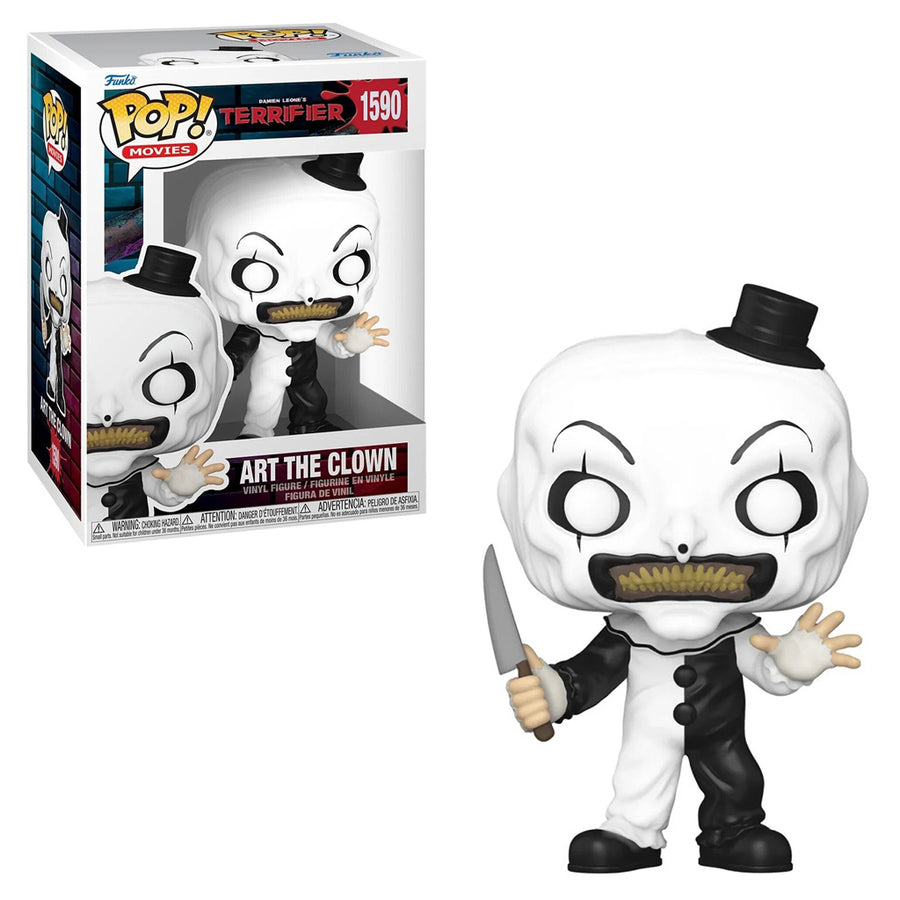 FUNKO POP MOVIES TERRIFIER - ART THE CLOWN 1590 BRINDE