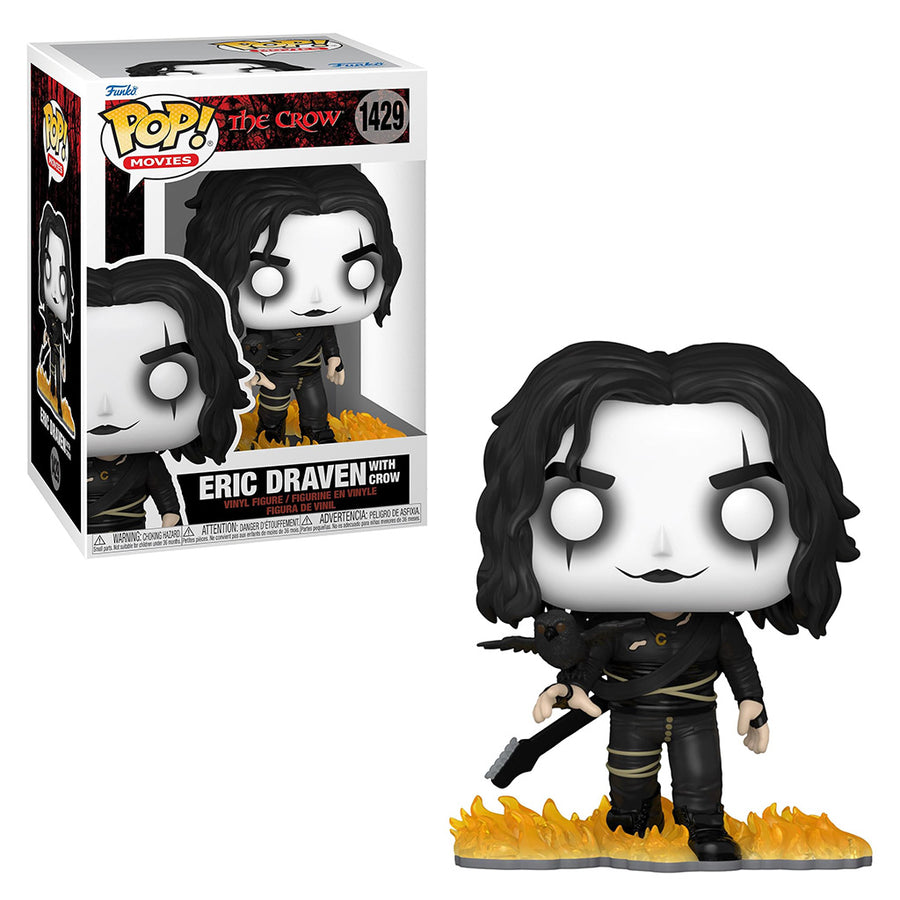FUNKO POP MOVIES THE CROW - ERIC DRAVEN WITH CROW 1429 BRINDE
