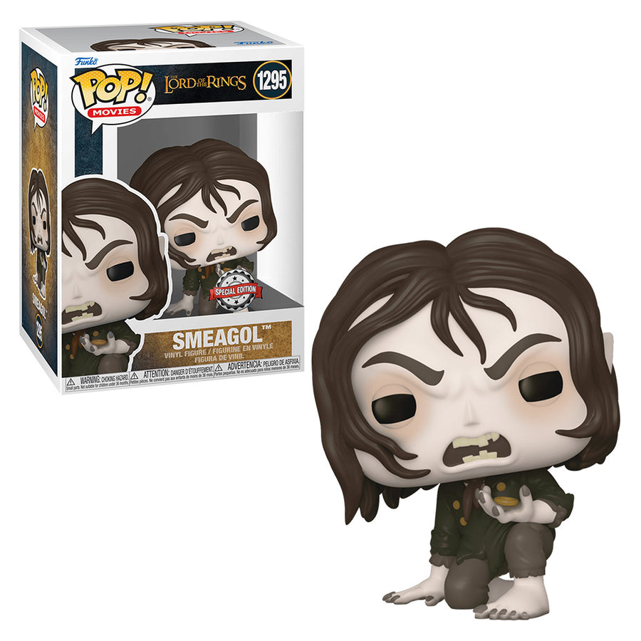 FUNKO POP MOVIES THE LORD OF THE RINGS EXCLUSIVE - SMEAGOL 1295 BRINDE