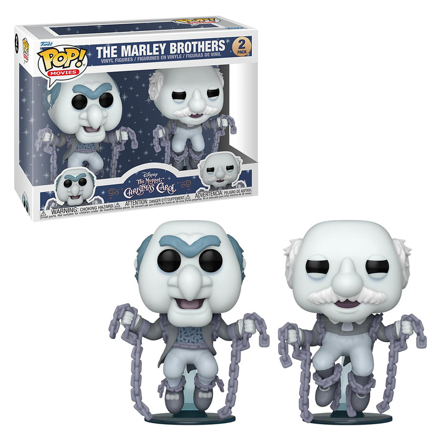 FUNKO POP MOVIES THE MUPPET CHRISTMAS CAROL - THE MARLEY BROTHERS 2-PACK (72410)