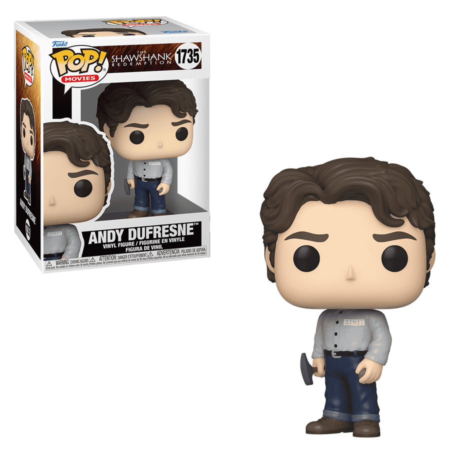 FUNKO POP MOVIES THE SHAWSHANK REDEMPTION - ANDY DUFRESNE 1735 BRINDE