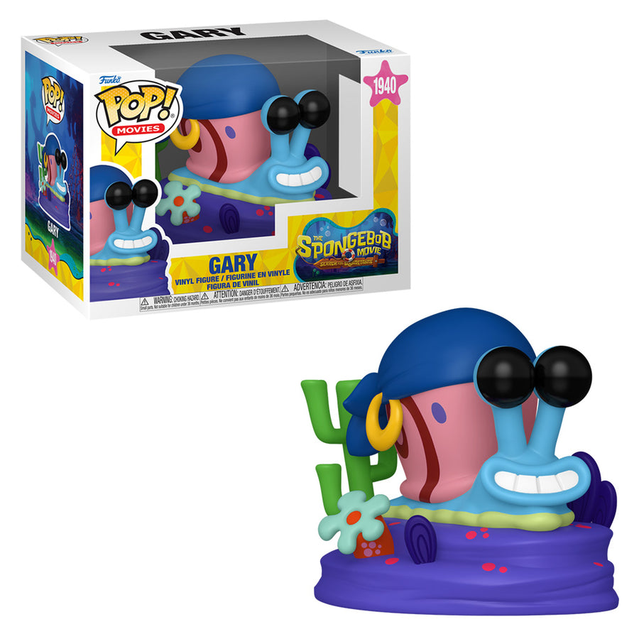 FUNKO POP MOVIES THE SPONGEBOB MOVIE - GARY 1940 BRINDE