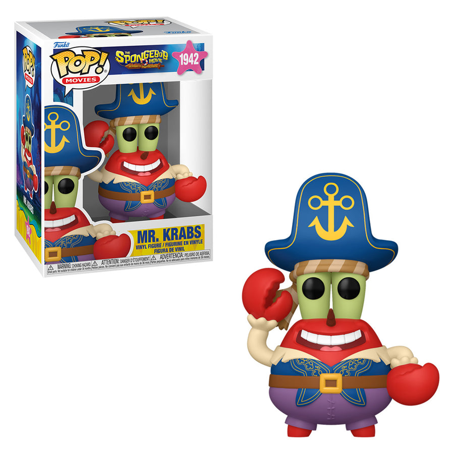 FUNKO POP MOVIES THE SPONGEBOB MOVIE - MR. KRABS 1942