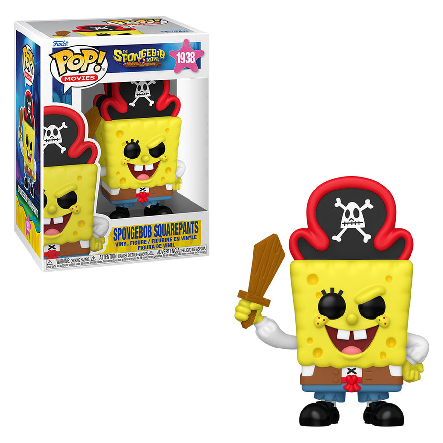 FUNKO POP MOVIES THE SPONGEBOB MOVIE - SPONGEBOB SQUAREPANTS 1938 BRINDE