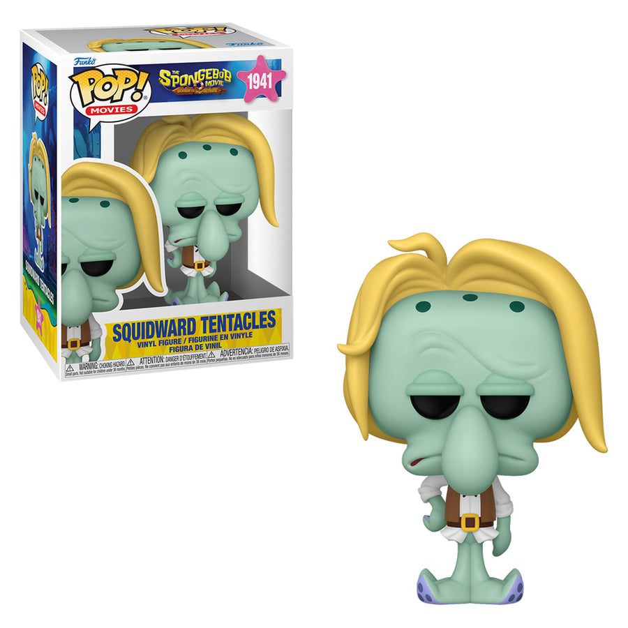 FUNKO POP MOVIES THE SPONGEBOB MOVIE - SQUIDWARD TENTACLES 1941 BRINDE