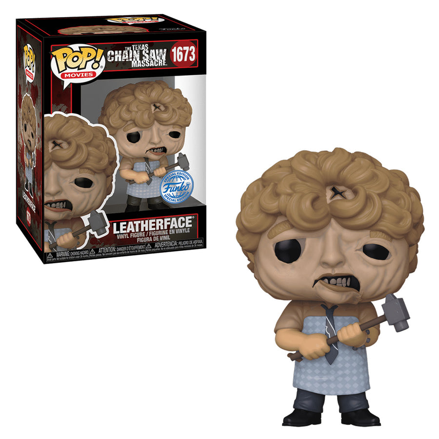 FUNKO POP MOVIES THE TEXAS CHAINSAW MASSACRE EXCLUSIVE - LEATHERFACE 1673 BRINDE