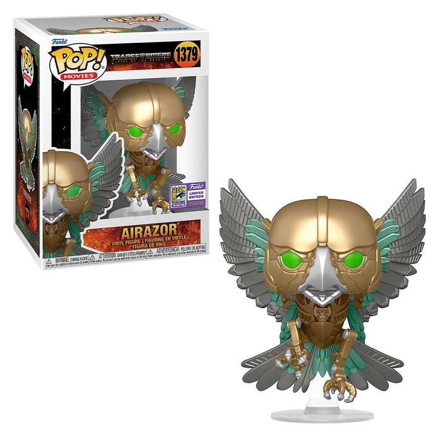 FUNKO POP MOVIES TRANSFORMERS RISE OF THE BEASTS SAN DIEGO COMIC CON 2023 - AIRAZOR 1379 BRINDE