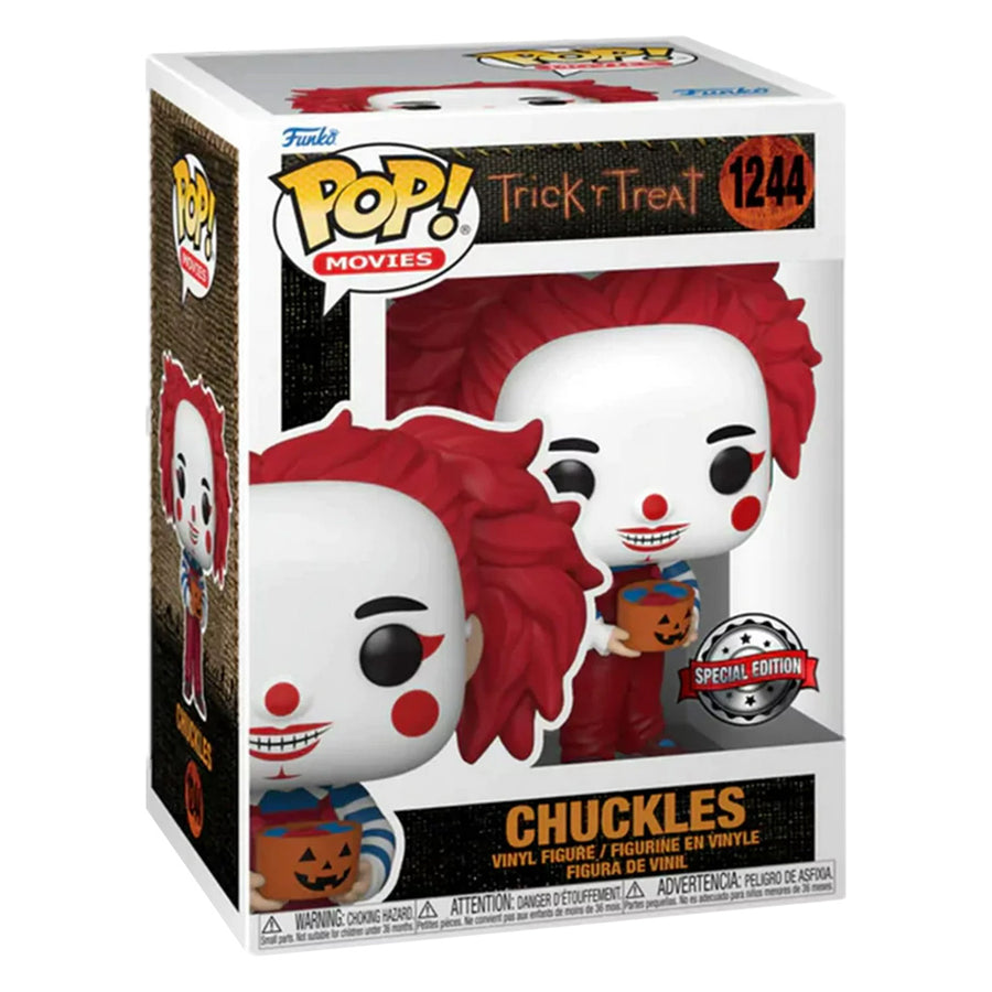 FUNKO POP MOVIES TRICK OR TREAT EXCLUSIVE - CHUCKLES 1244