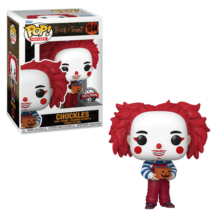 FUNKO POP MOVIES TRICK OR TREAT EXCLUSIVE - CHUCKLES 1244 BRINDE