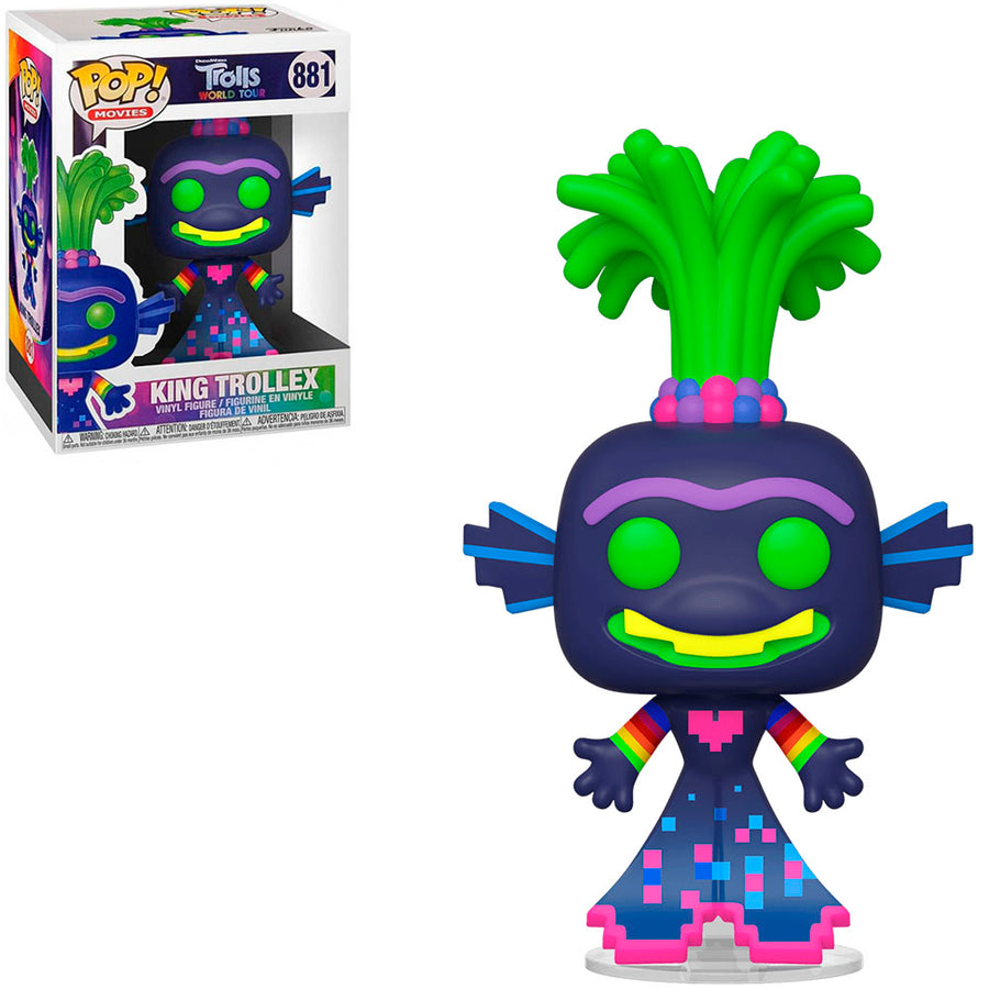 FUNKO POP MOVIES TROLLS: WORLD TOUR - KING TROLLEX 881