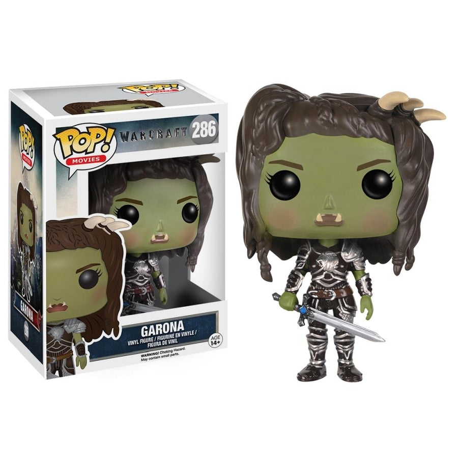 FUNKO POP MOVIES WARCRAFT - GARONA 286 BRINDE