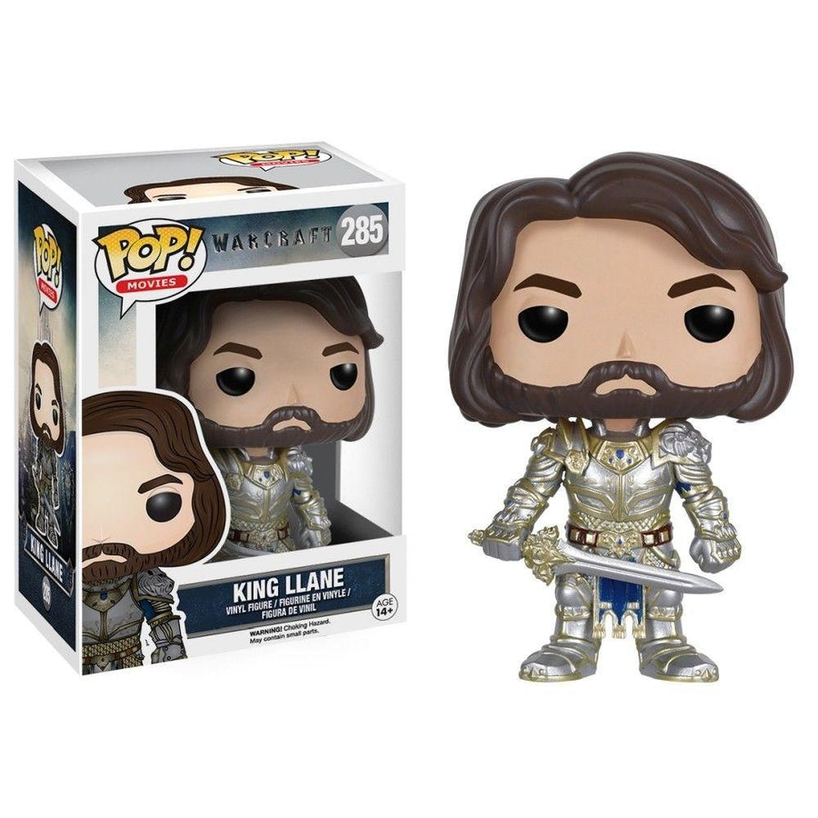 FUNKO POP MOVIES WARCRAFT - KING LLANE 285 BRINDE
