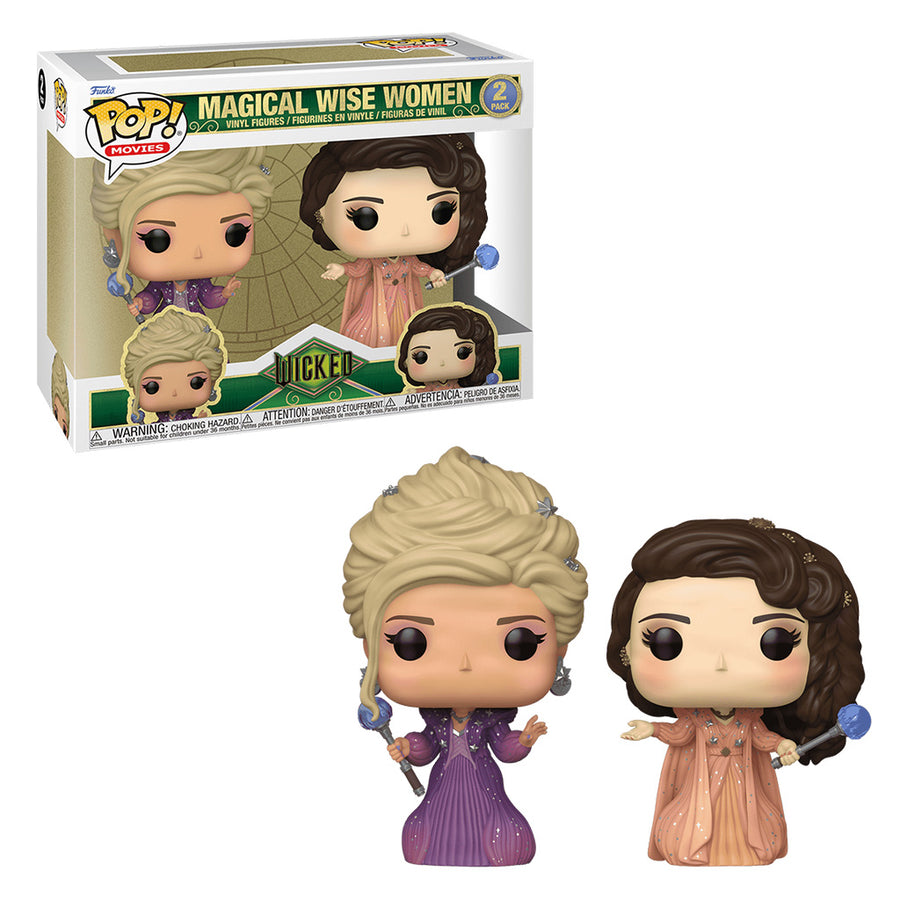 FUNKO POP MOVIES WICKED - MAGICAL WISE WOMEN 2-PACK (91687) BRINDE