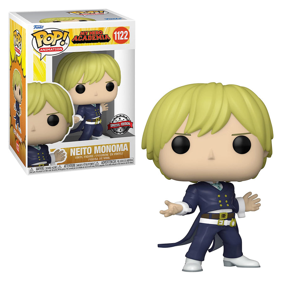 FUNKO POP MY HERO ACADEMIA EXCLUSIVE - NEITO MANOMA 1122 BRINDE