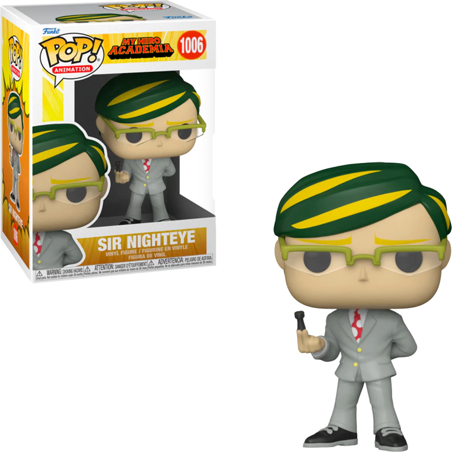 FUNKO POP MY HERO ACADEMIA - SIR NIGHTEYE 1006 BRINDE