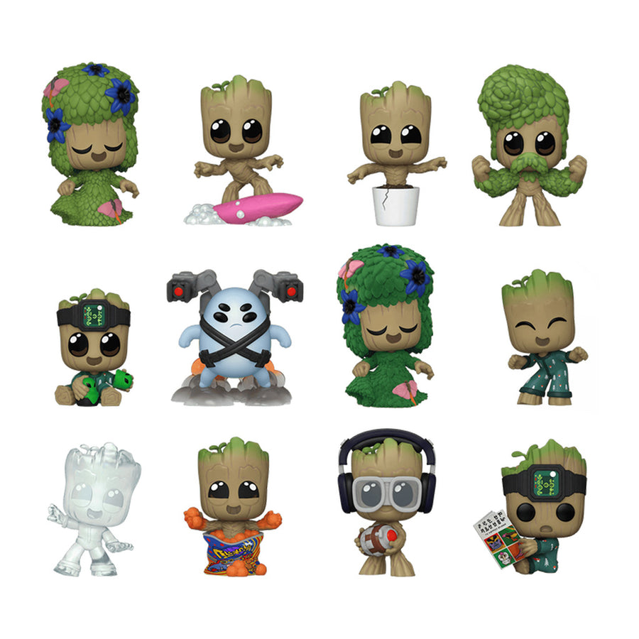 FUNKO POP MYSTERY MINIS MARVEL - I'M GROOT (70656)