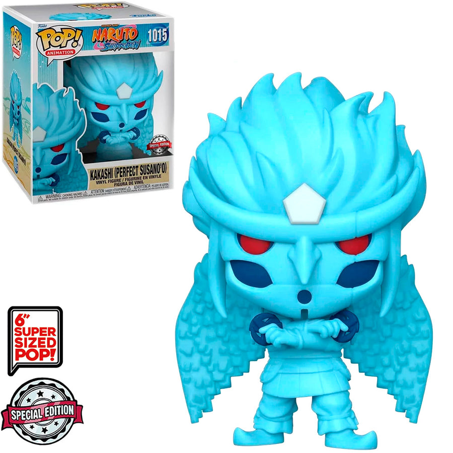 FUNKO POP NARUTO SHIPPUDEN EXCLUSIVE - KAKASHI PERFECT SUSANO'O 1015 (SUPER SIZED 6