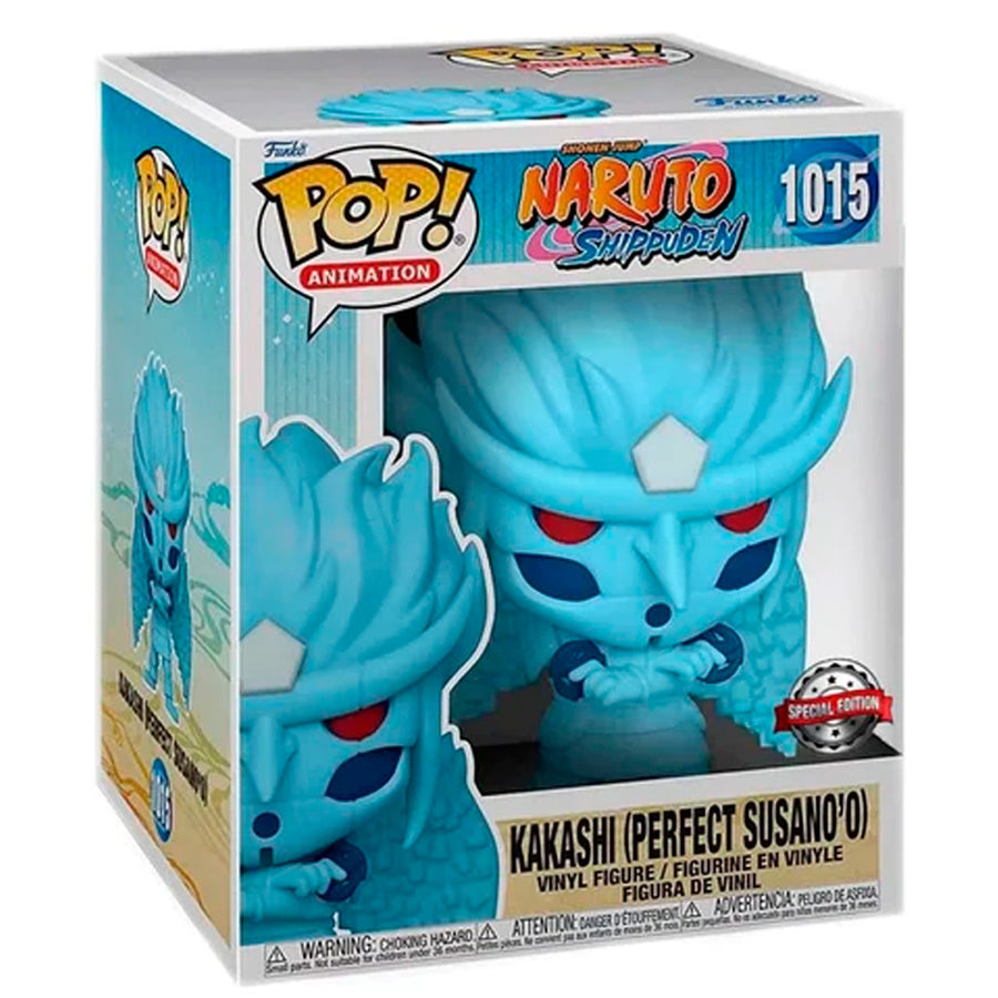 FUNKO POP NARUTO SHIPPUDEN EXCLUSIVE - KAKASHI PERFECT SUSANO'O 1015 (SUPER SIZED 6