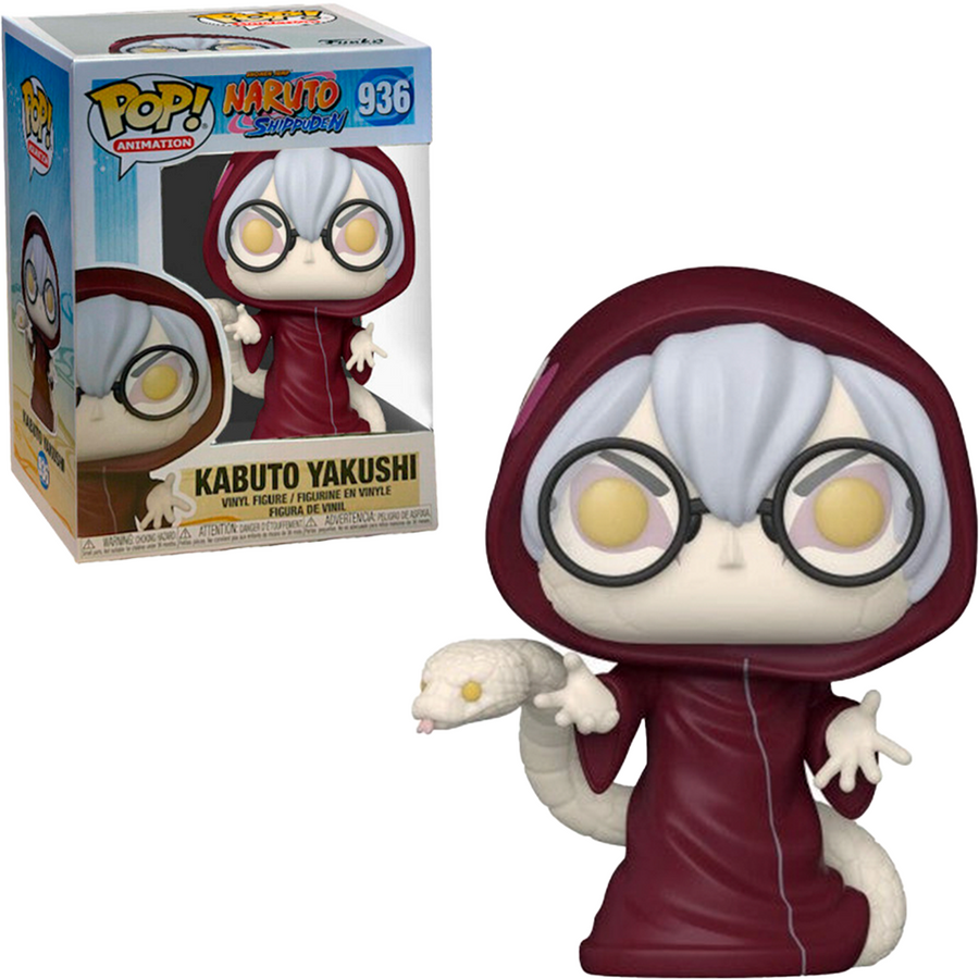 FUNKO POP NARUTO SHIPPUDEN - KABUTO YAKUSHI 936 BRINDE