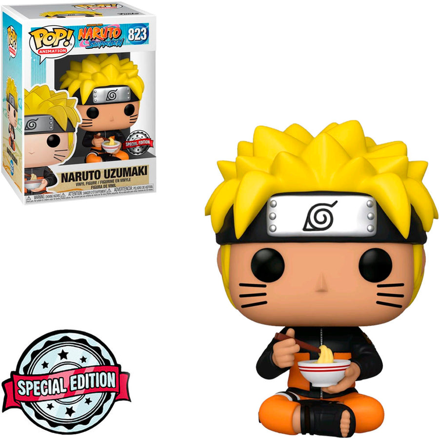 FUNKO POP NARUTO SHIPPUDEN EXCLUSIVE - NARUTO UZUMAKI 823 BRINDE