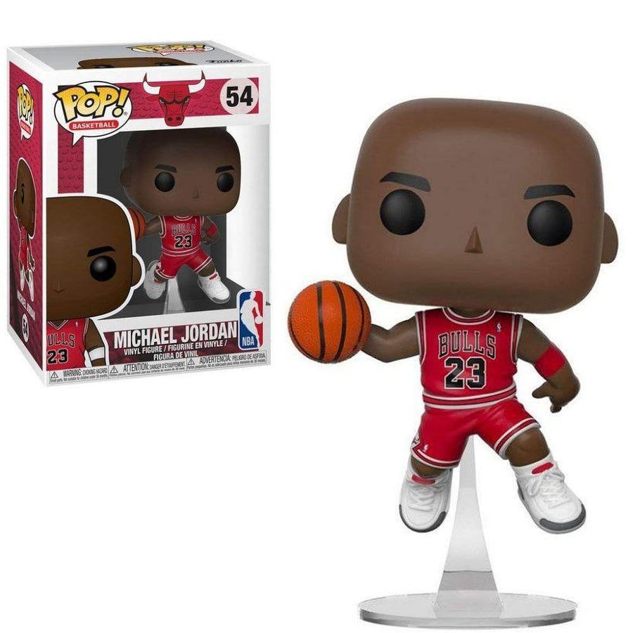 FUNKO POP NBA CHICAGO BULLS - MICHAEL JORDAN 54 BRINDE