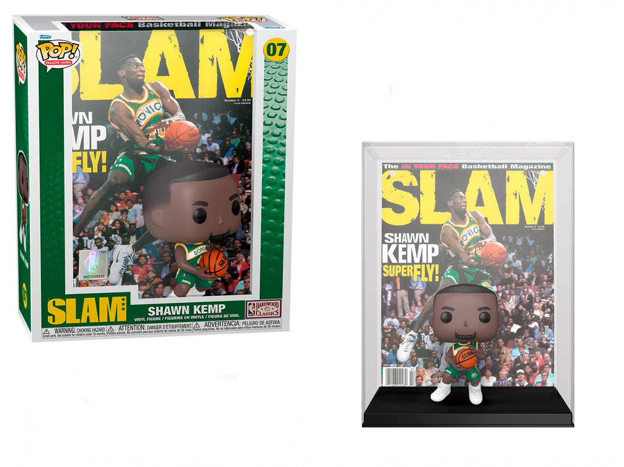 FUNKO POP NBA COVER SLAM - SHAWN KEMP 07 BRINDE