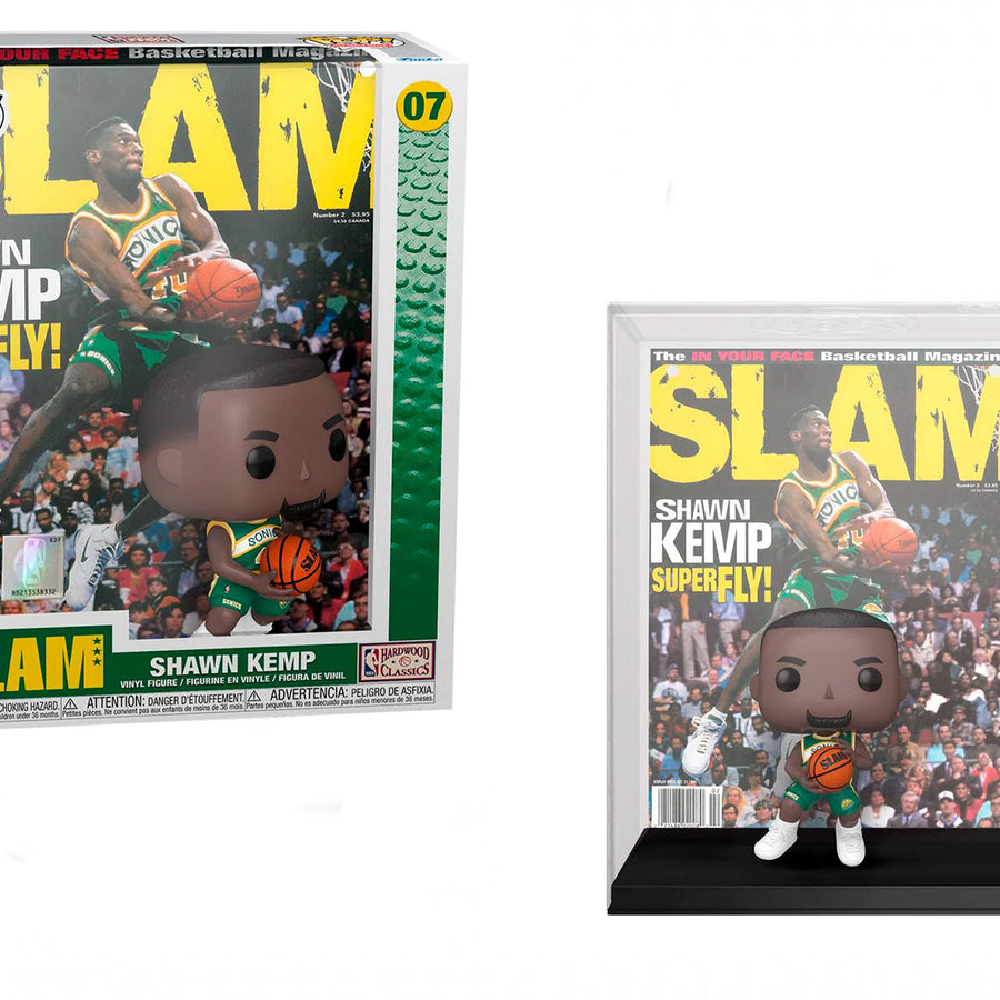 FUNKO POP NBA COVER SLAM - SHAWN KEMP 07 BRINDE