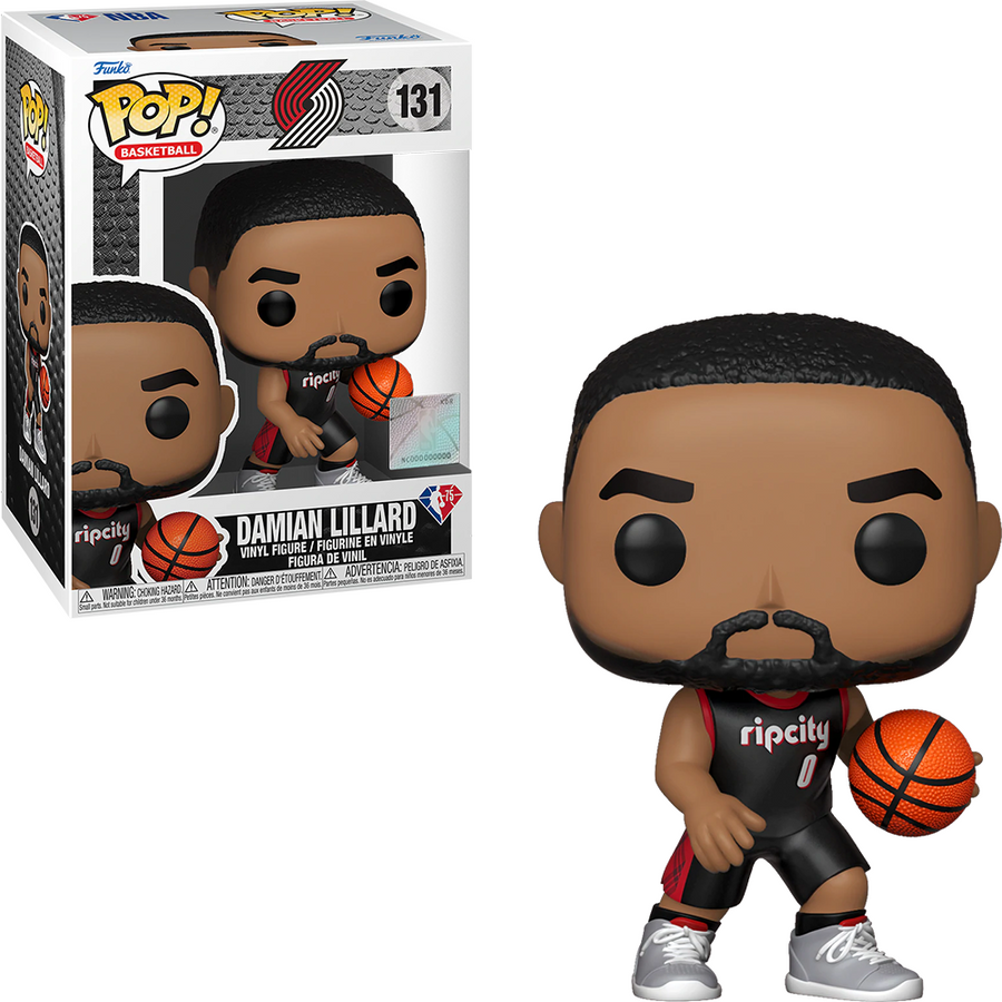 FUNKO POP NBA - DAMIAN LILLARD 131 BRINDE