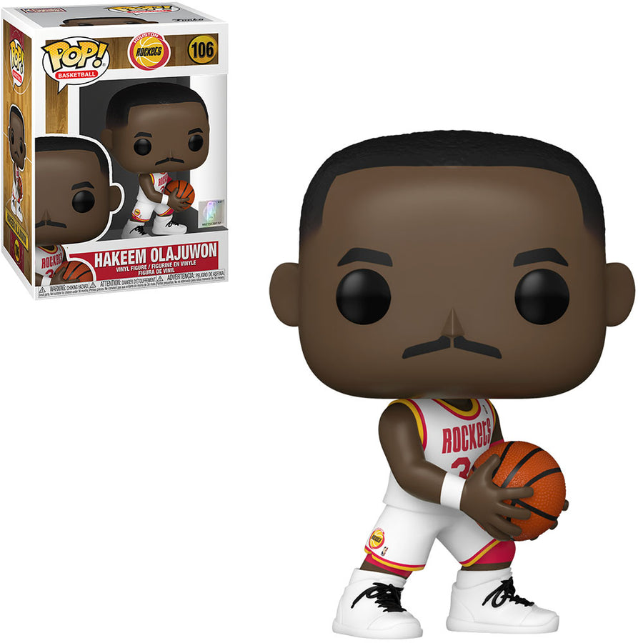 FUNKO POP BASKETBALL NBA HOUSTON ROCKETS - HAKEEM OLAJUWON 106 BRINDE