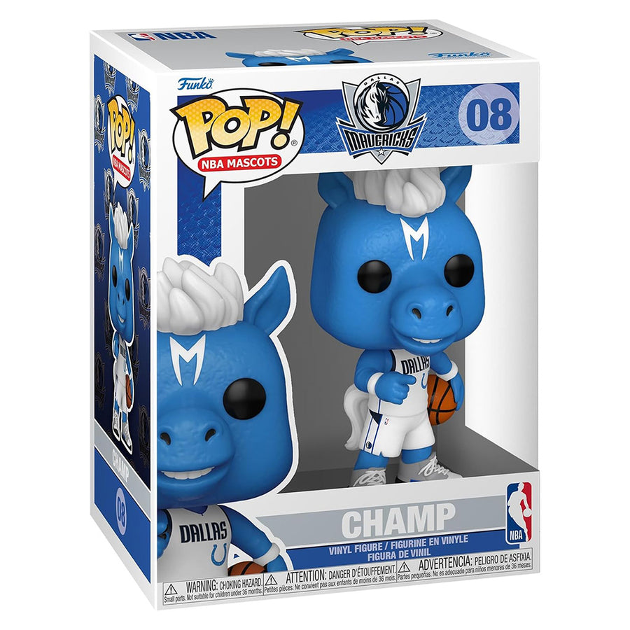 FUNKO POP NBA MASCOTS DALLAS MAVERICKS - CHAMPS 08