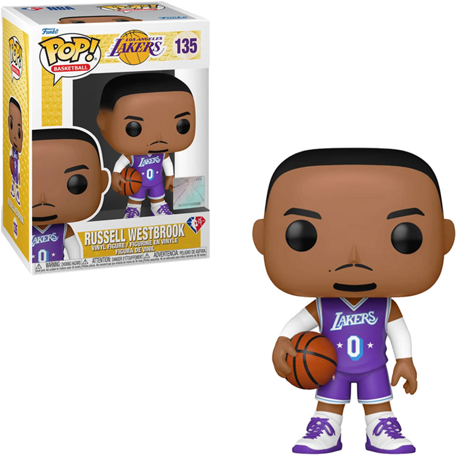 FUNKO POP NBA - RUSSELL WESTBROOK 135 BRINDE