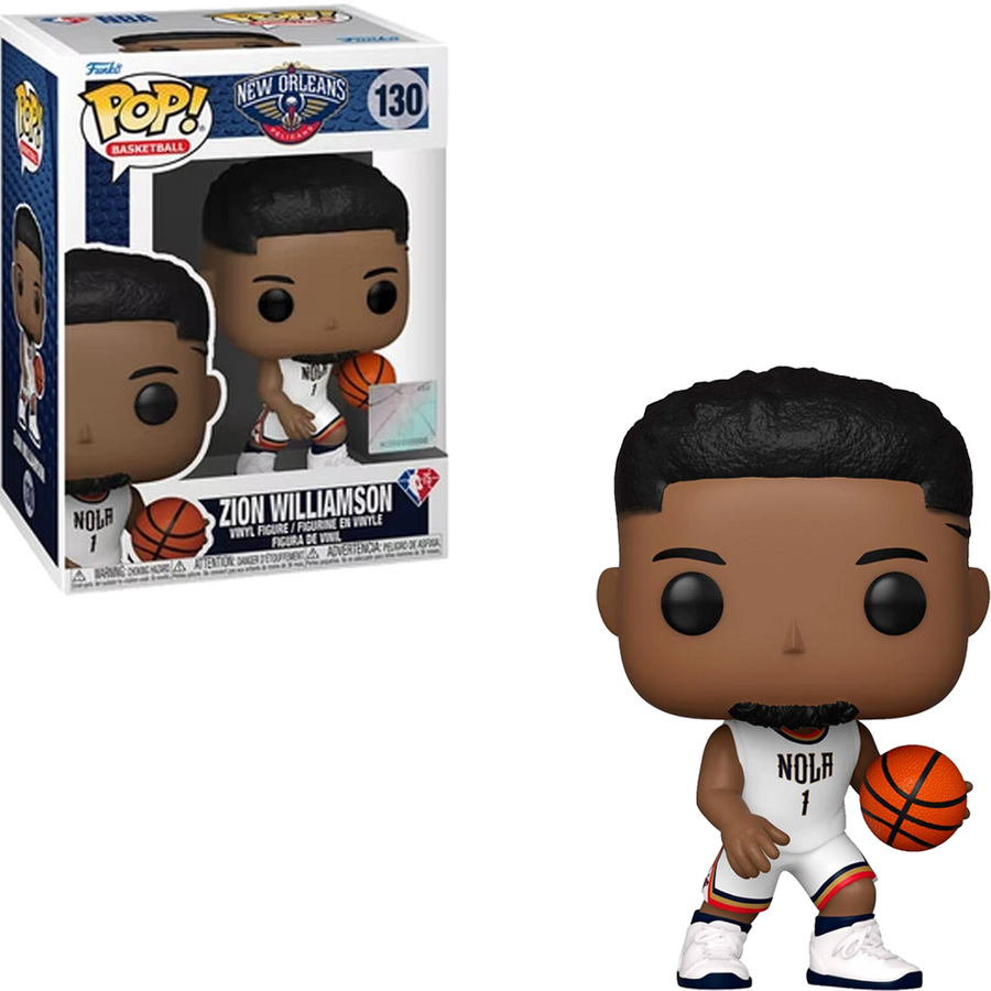 FUNKO POP NBA - ZION WILLIAMSON 130 BRINDE