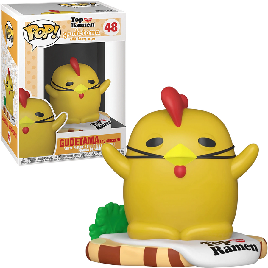 FUNKO POP NISSIN TOP RAMEN - GUDETAMA (AS CHICKEN) 48 BRINDE