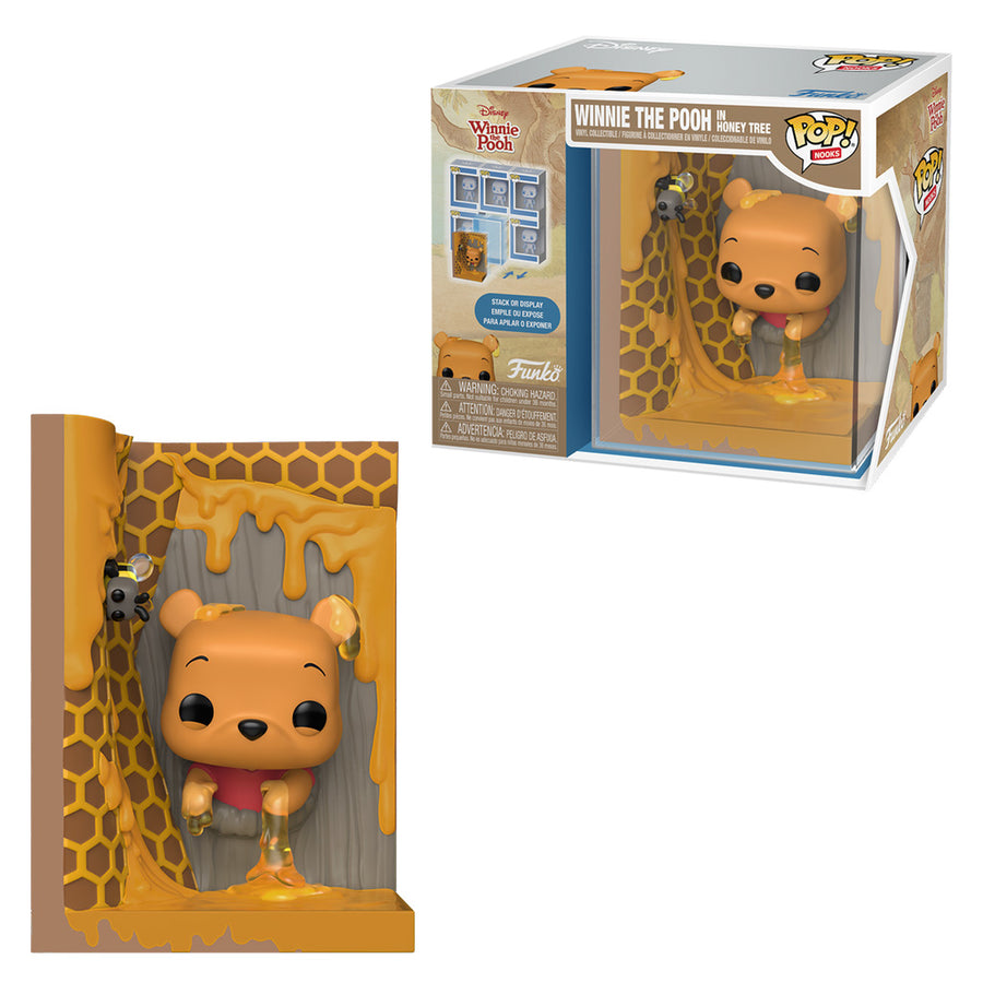 FUNKO POP NOOKS DISNEY WINNIE THE POOH - POOH IN HONEY TREE (90266) BRINDE