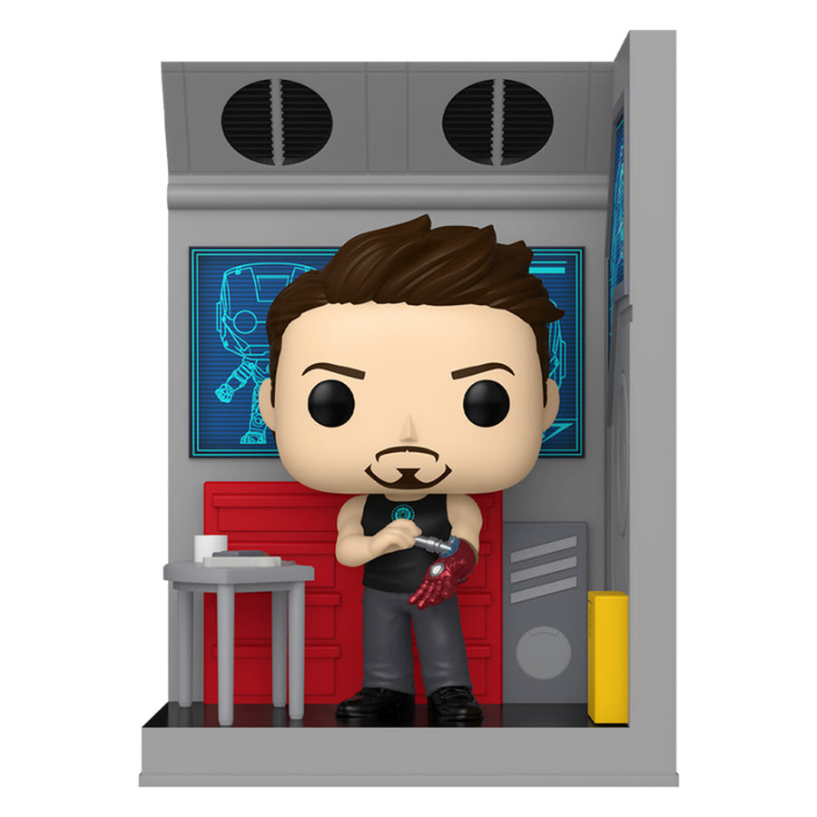 FUNKO POP NOOKS MARVEL IRON MAN - TONY STARK IN HIS WORKSHOP (86244)