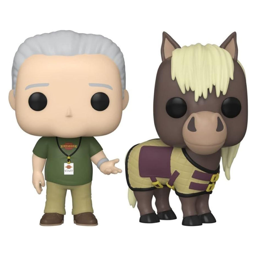 FUNKO POP PARKS AND RECREATION EXCLUSIVE - LIL SEBASTIAN & JERRY HARVEST FESTIVAL (2 PACK)