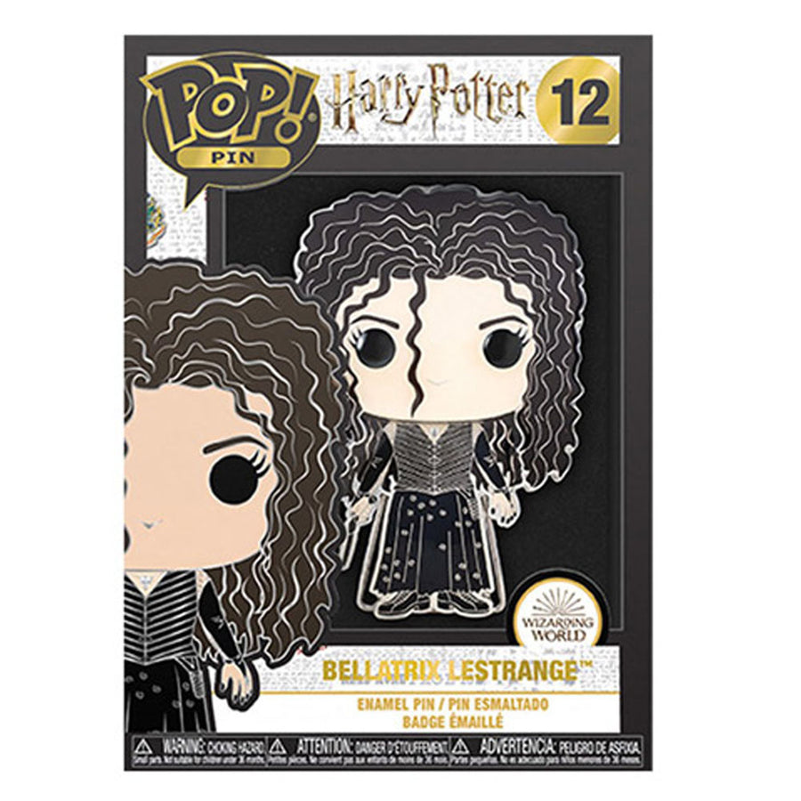 FUNKO POP PIN HARRY POTTER - BELLATRIX LESTRANGE 12 BRINDE