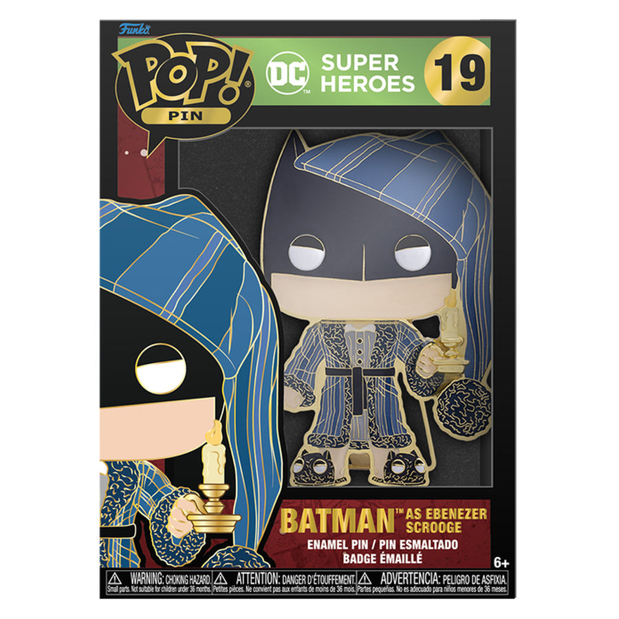 FUNKO POP PIN HEROES DC COMICS - BATMAN HOLIDAY (43721) BRINDE