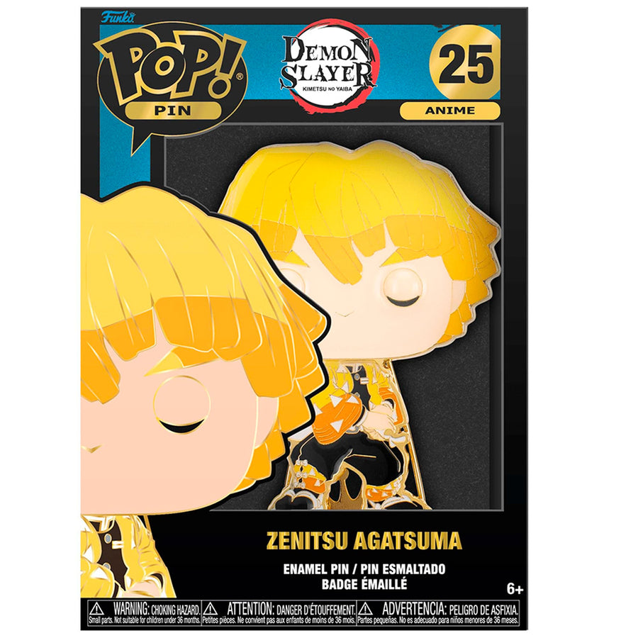 FUNKO POP PINS DEMON SLAYER: KIMETSU NO YAIBA - ZENITSU AGATSUMA 25
