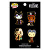 Funko Pop Pins Disney Villains Set - 4Pcs (41702)