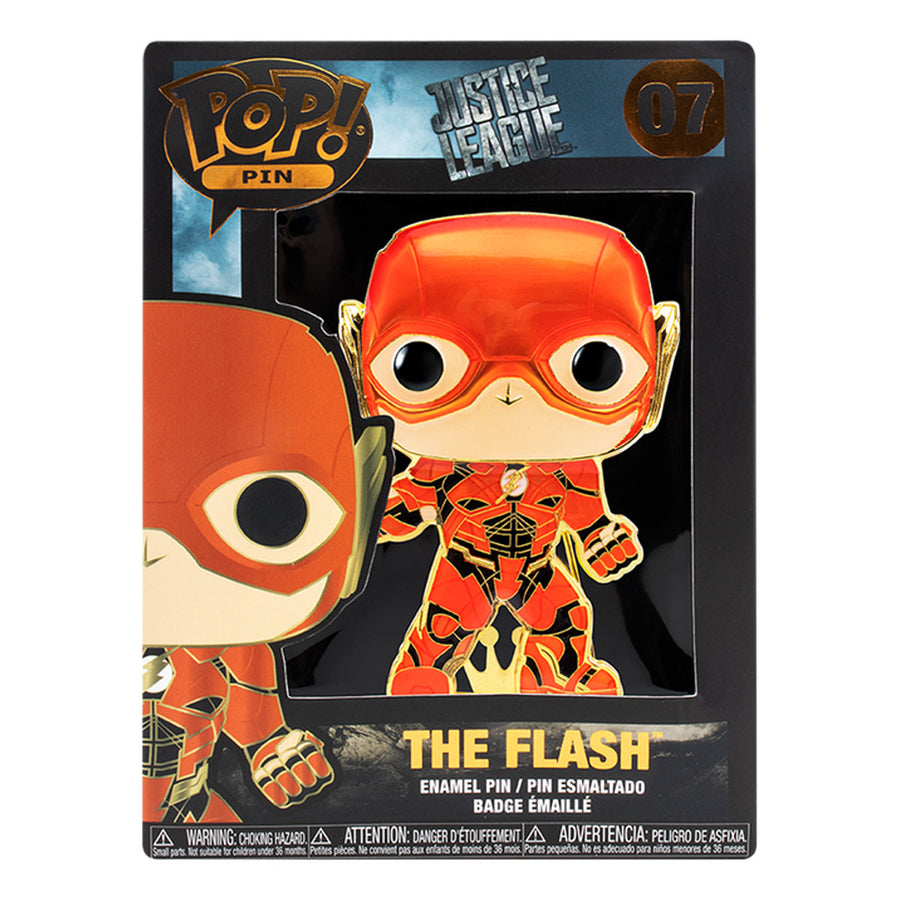 FUNKO POP PINS HEROES DC- THE FLASH (43722) BRINDE