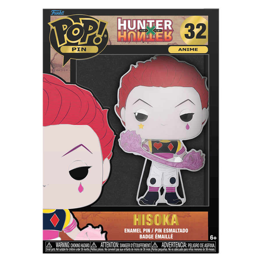 FUNKO POP PINS HUNTER X HUNTER - HISOKA (44500) BRINDE
