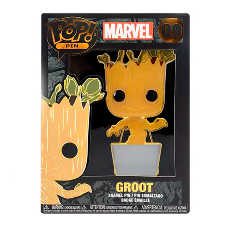 FUNKO POP PINS MARVEL GUARDIANS OF THE GALAXY - GROOT 09