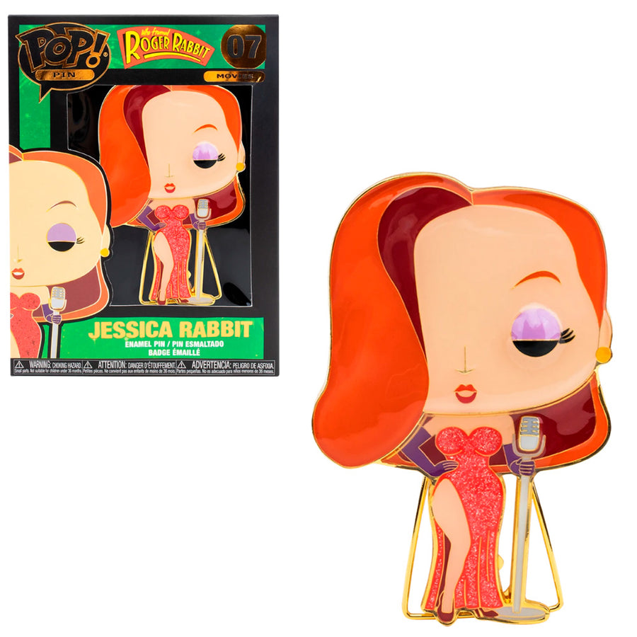 FUNKO POP PINS ROGER RABBIT - JESSICA RABBIT