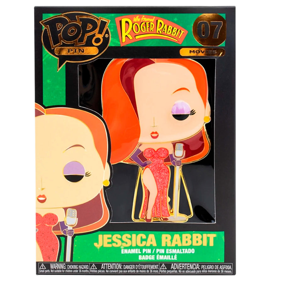 FUNKO POP PINS ROGER RABBIT - JESSICA RABBIT
