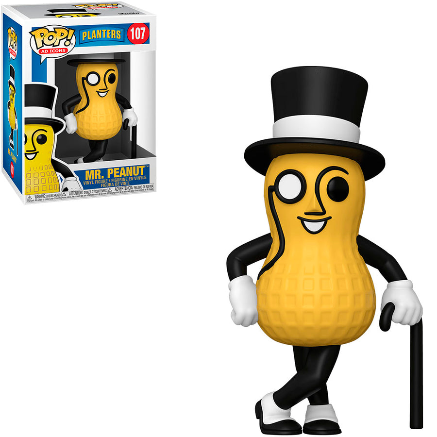 FUNKO POP PLANTERS - MR. PEANUT 107 BRINDE