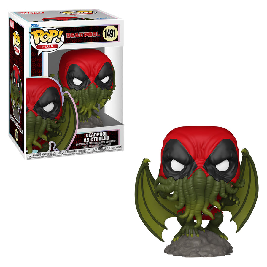 FUNKO POP PLUS MARVEL DEADPOOL - DEADPOOL AS CTHULHU 1491 BRINDE
